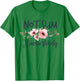 Not Slim Kinda Shady floral T-Shirt - T-Shirt | Irish Green