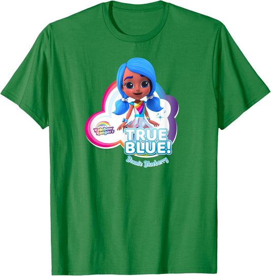 Rainbow Rangers Bonnie Blueberry "True Blue!" T-Shirt - T-Shirt | Irish Green
