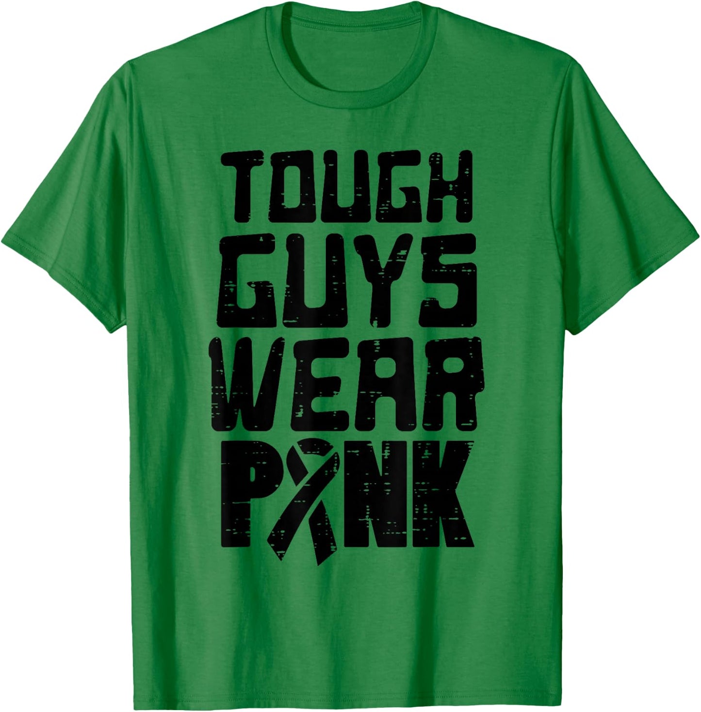Breast Cancer Awareness Wear Pink Guys Men Boys Kids Teens T-Shirt - T-Shirt | Irish Green
