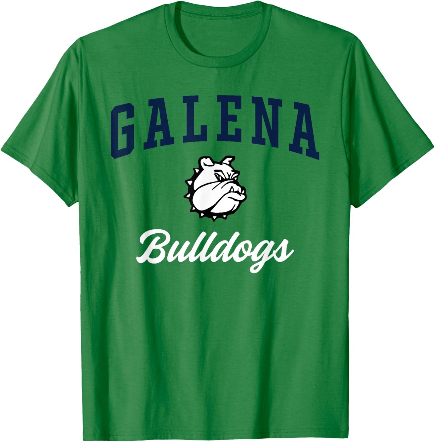 Galena High School Bulldogs T-Shirt - T-Shirt | Irish Green