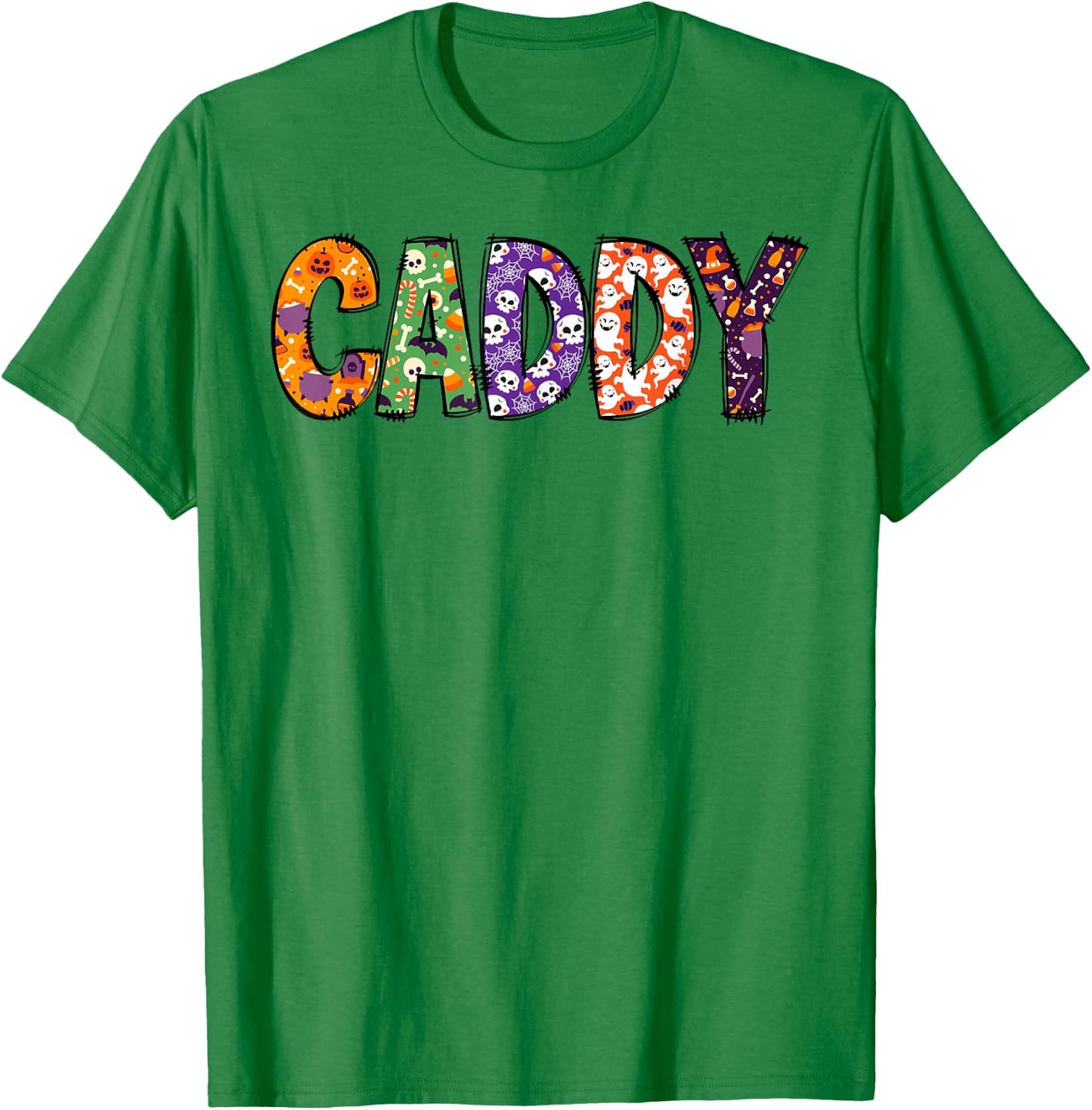 Funny Caddy Halloween Costumes Woman Matching T-Shirt - T-Shirt | Irish Green