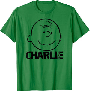 Peanuts Charlie Brown T-Shirt - T-Shirt | Irish Green