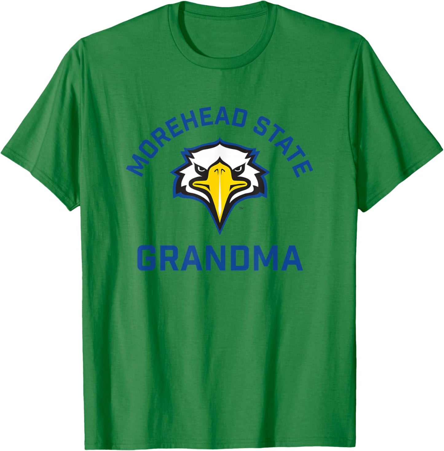 Morehead State University Eagles Arched Grandma T-Shirt - T-Shirt | Irish Green