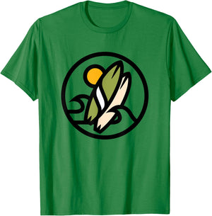 Surfboard Wave T-Shirt - T-Shirt | Irish Green