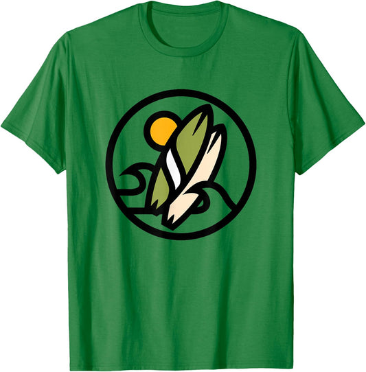 Surfboard Wave T-Shirt - T-Shirt | Irish Green