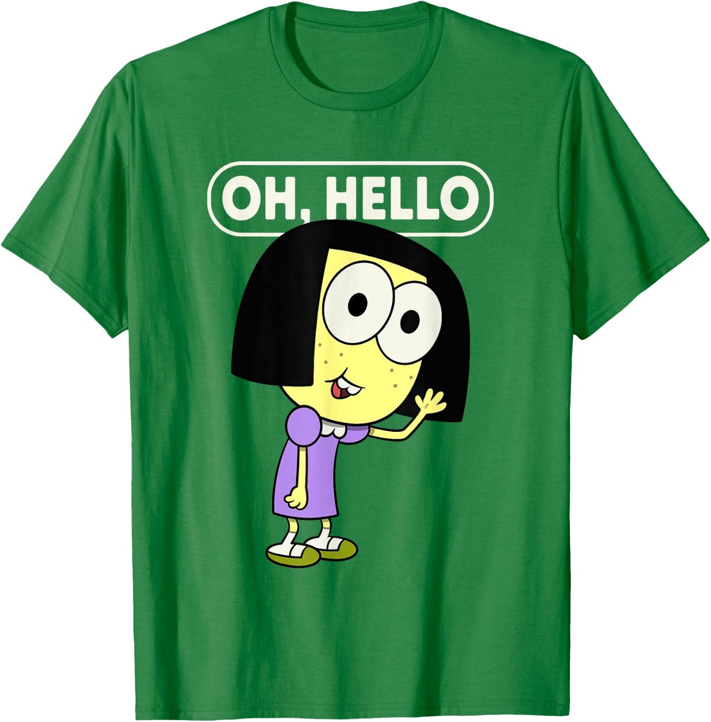Disney Big City Greens Tilly Oh, Hello T-Shirt - T-Shirt | Irish Green