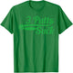 Men's Golf Shirt Funny Father's Day Dad Birthday Golf Putter Funny Golfing Loser 3 Putts Suck Golf Ball Men T-Shirt - T-Shirt | Irish Green