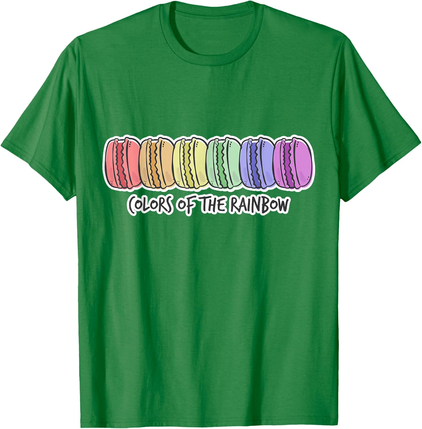 I Love Macarons Gifts for Parisians Funny Paris Macaron Gift T-Shirt - T-Shirt | Irish Green