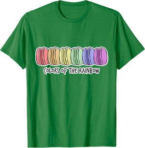 I Love Macarons Gifts for Parisians Funny Paris Macaron Gift T-Shirt - T-Shirt | Irish Green