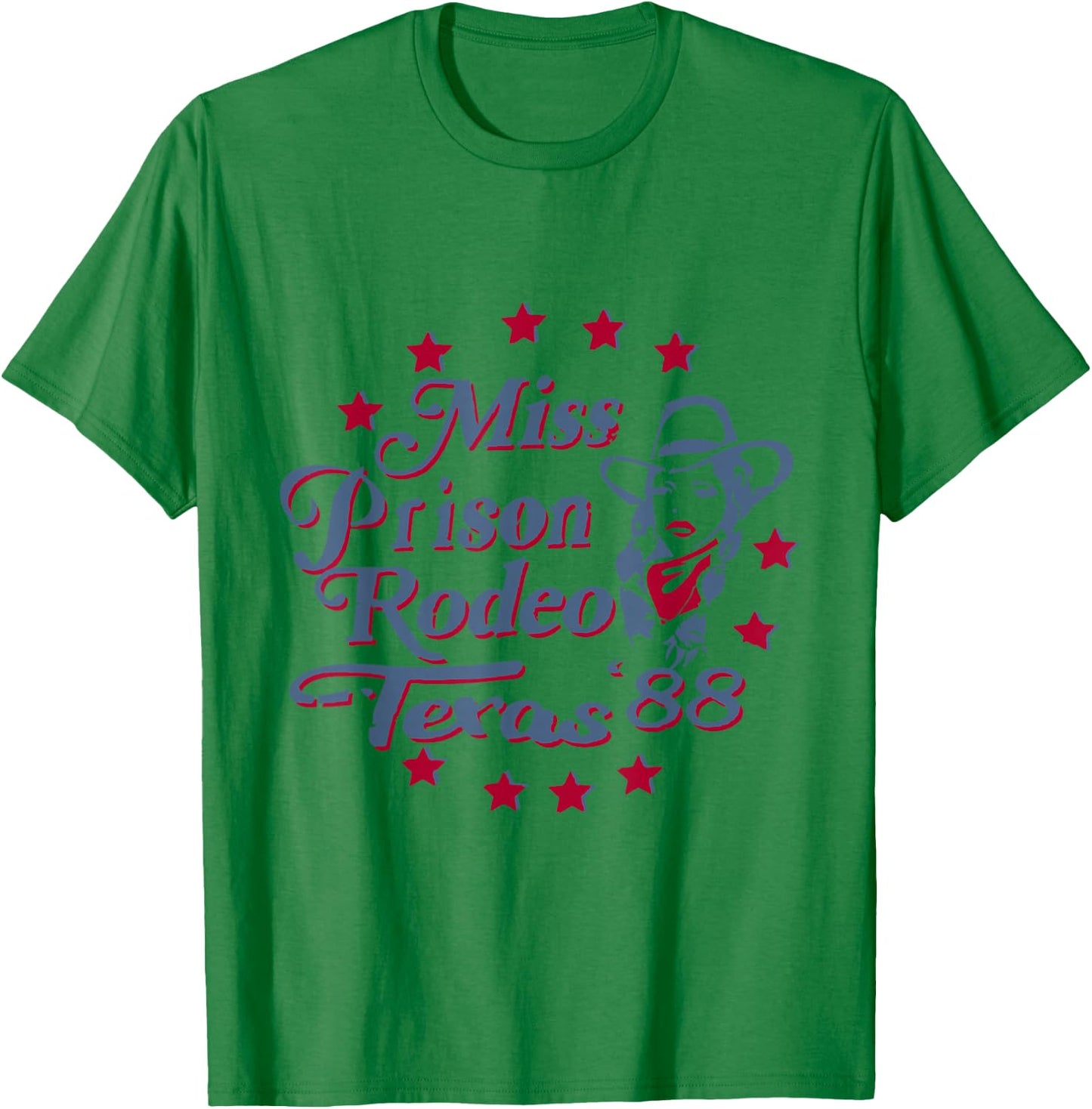 Miss Texas Prison Rodeo 1988 vintage T-Shirt - T-Shirt | Irish Green