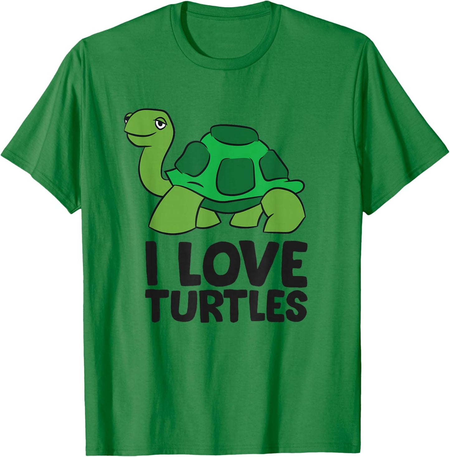 Love Sea Turtles Gift I Love Turtles T-Shirt - T-Shirt | Irish Green