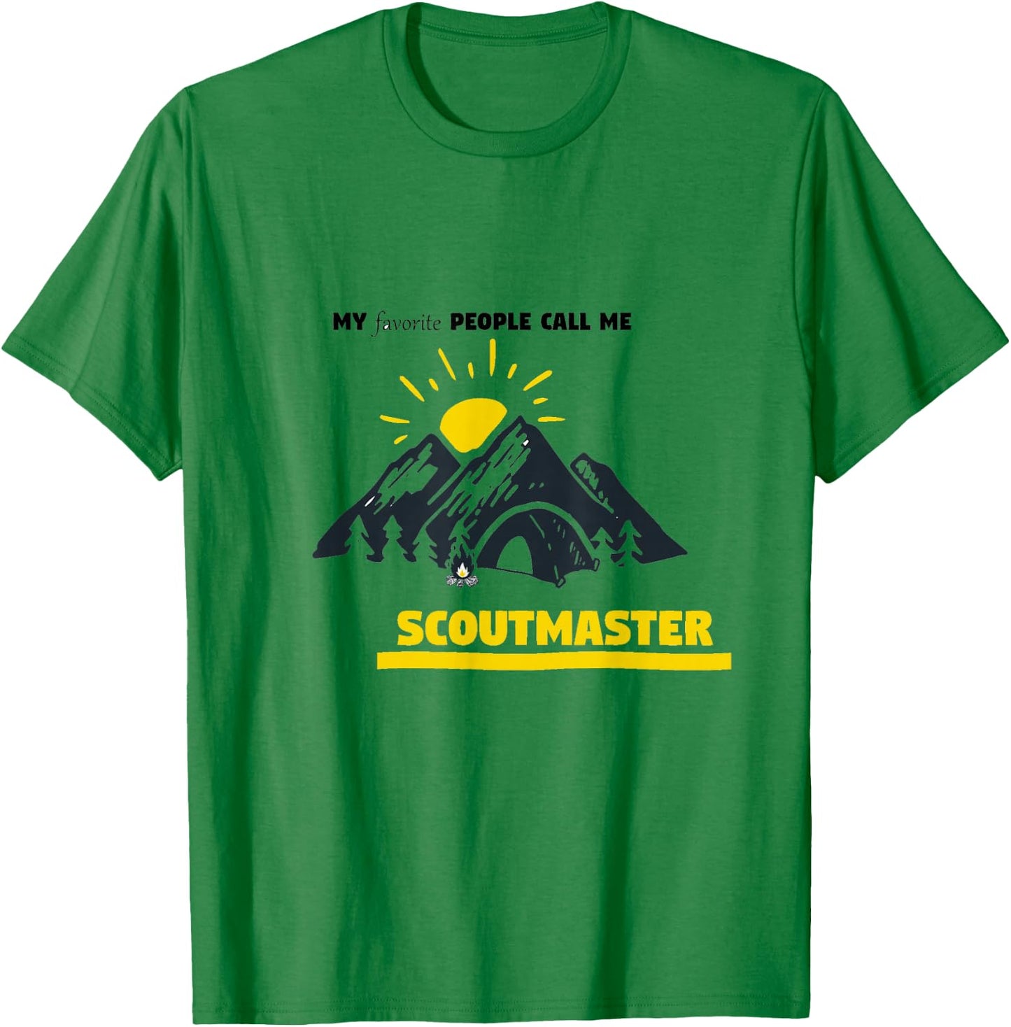 Scoutmaster Thank You Gift - Scoutmaster Gifts T-Shirt - T-Shirt | Irish Green