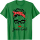 Women June Girl Birthday Girl Born June Birthday T-Shirt - T-Shirt | Irish Green