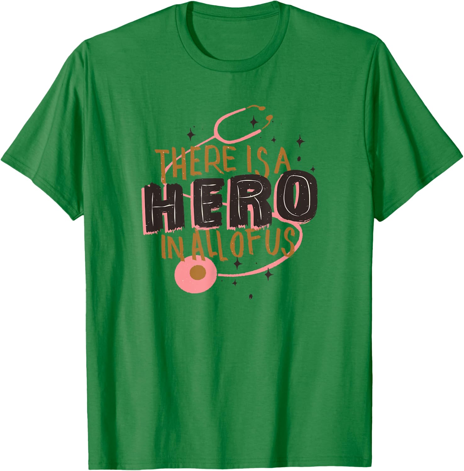Doctors Superheroes Doctor Nurse Health Care T-Shirt - T-Shirt | Irish Green