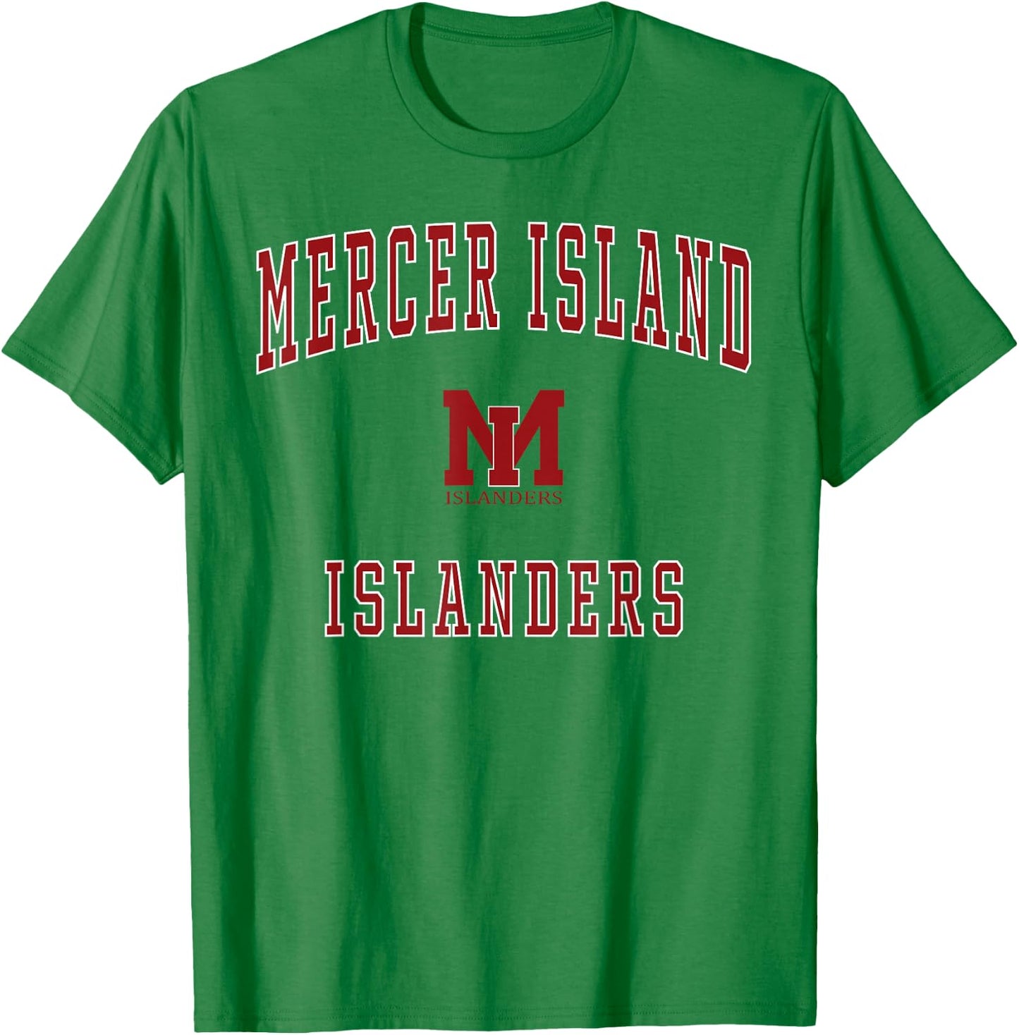 Mercer Island High School Islanders T-Shirt - T-Shirt | Irish Green