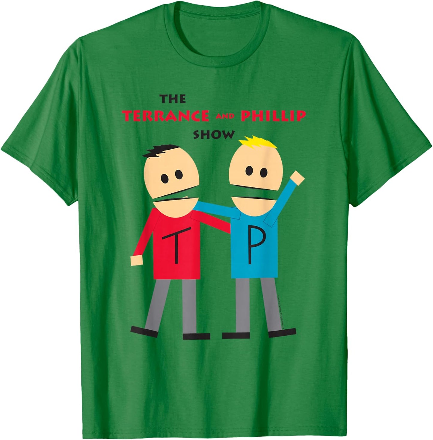 South Park Terrance and Phillip T-Shirt - T-Shirt | Irish Green