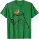 Welsh Terrier Dog Wearing Crown T-Shirt - T-Shirt | Irish Green
