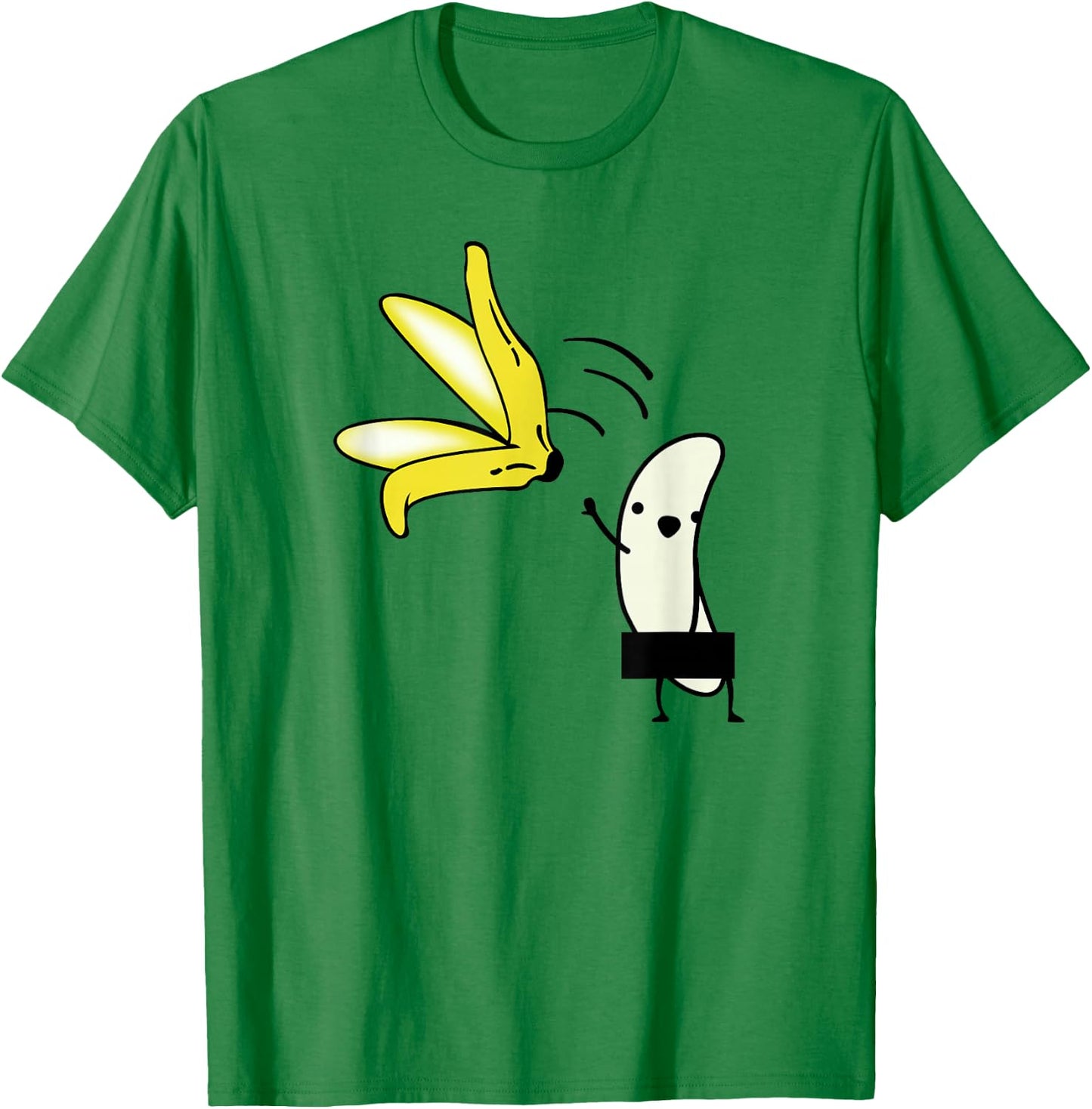 Nude Undressing Banana Halloween Costume Striptease T-Shirt - T-Shirt | Irish Green