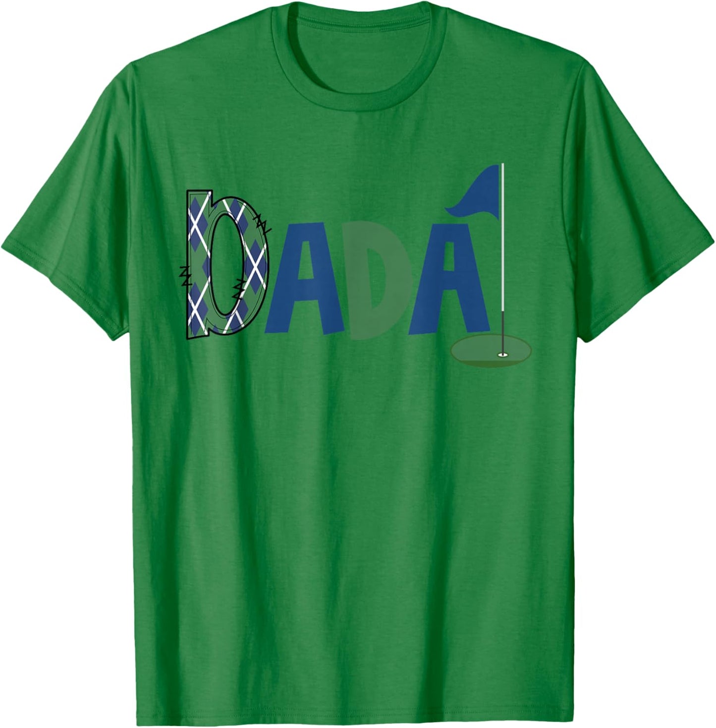 Dada of The Birthday Boy Hole in One Golf Sport Matching T-Shirt - T-Shirt | Irish Green