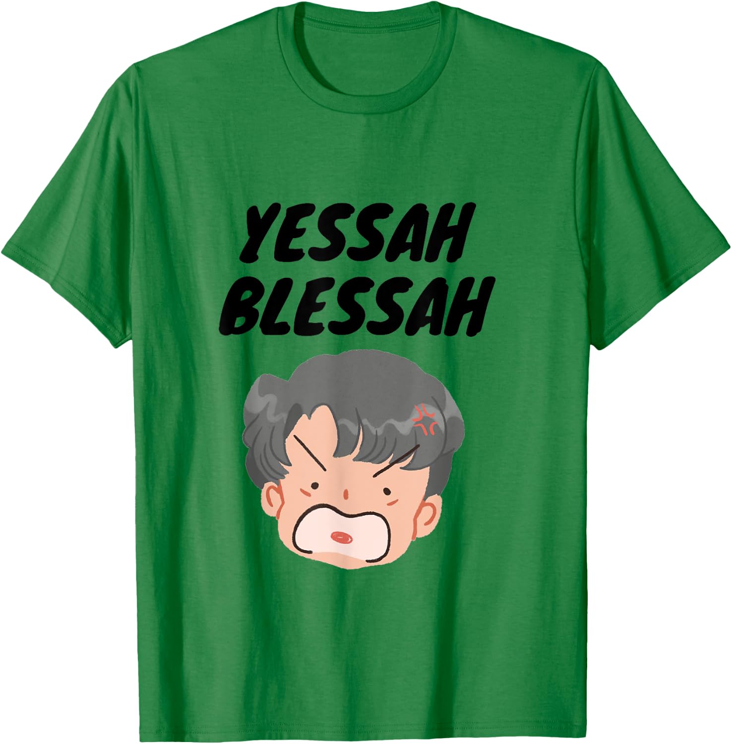 Yessah Blessah T-Shirt - T-Shirt | Irish Green
