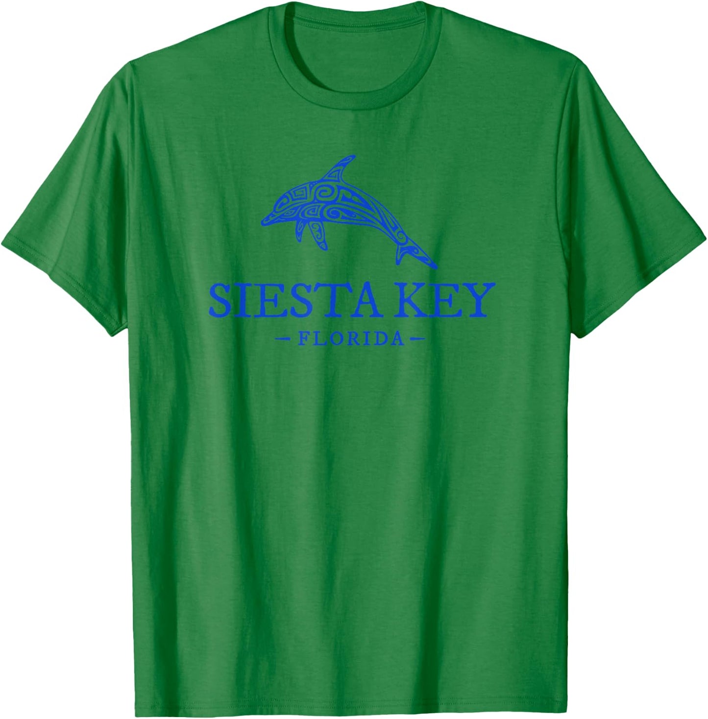 Siesta Key Florida Dolphin Vacation Souvenir Boys T-Shirt - T-Shirt | Irish Green