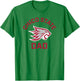 Chico State Wildcats Arched Dad T-Shirt - T-Shirt | Irish Green