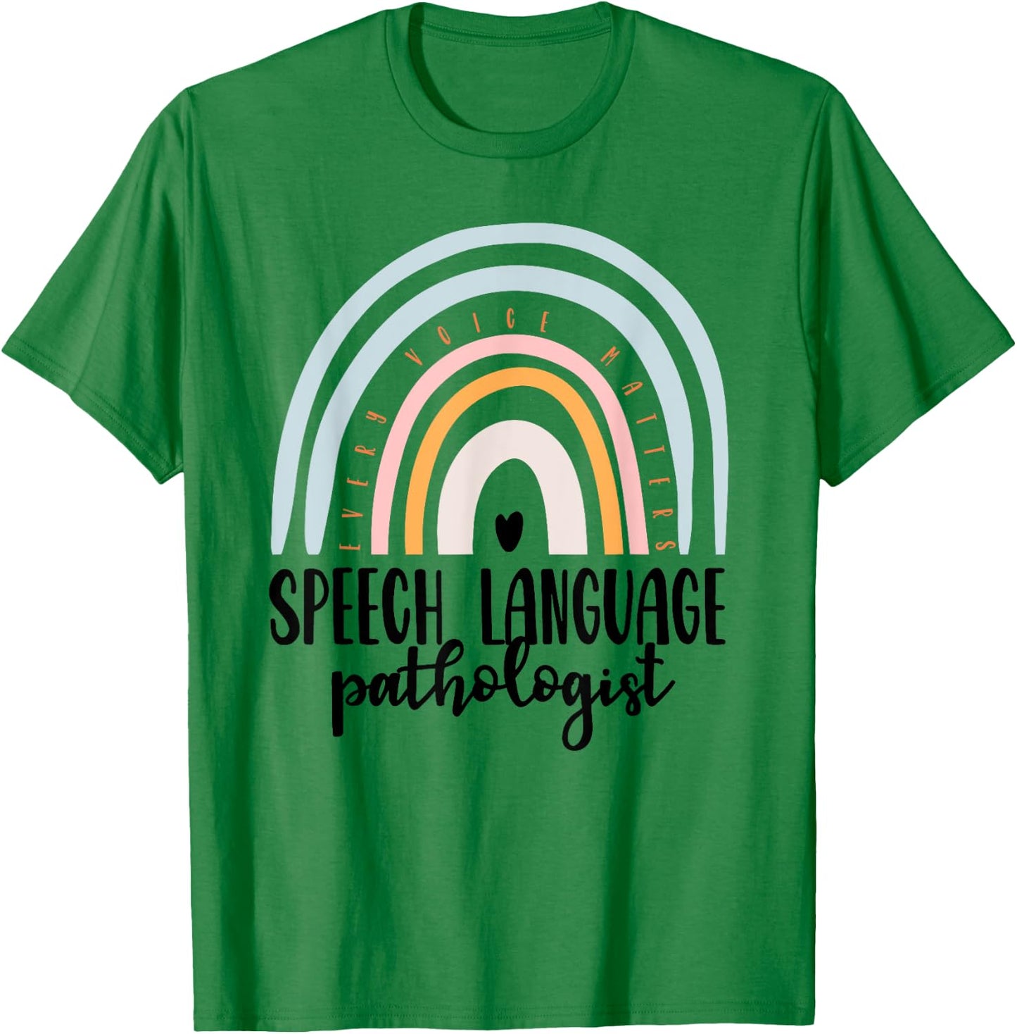 Speech Language Pathologist Speech Therapy SLP Gift Boho T-Shirt - T-Shirt | Irish Green
