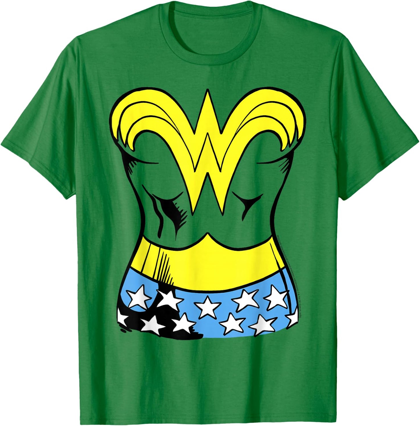 DC Comics Wonder Woman Halloween Costume T-Shirt - T-Shirt | Irish Green