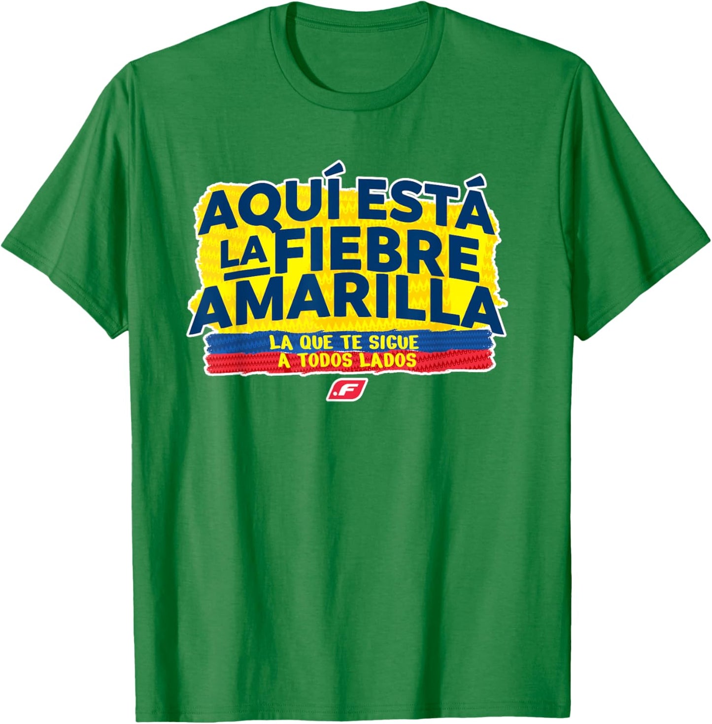 Colombia Soccer T-Shirt - T-Shirt | Irish Green