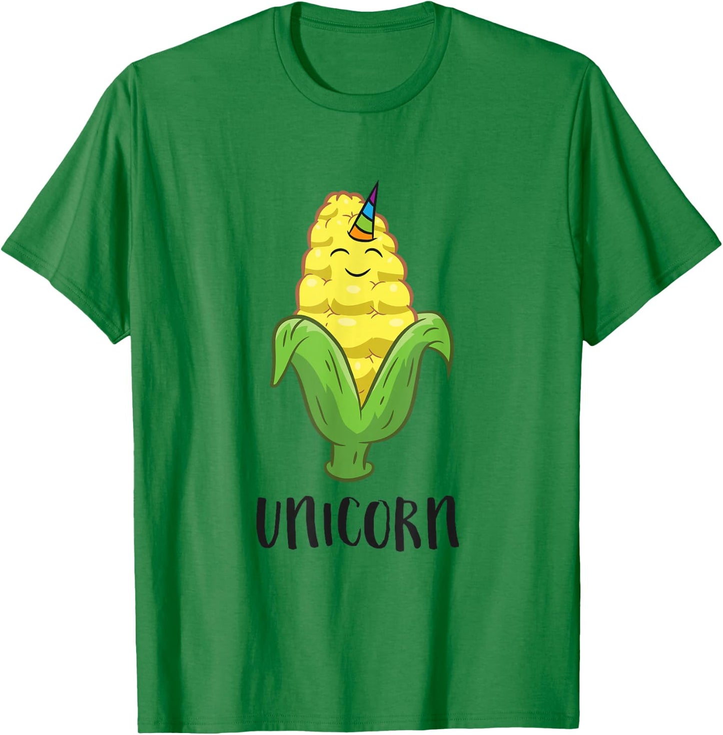 Funny Uni Corn Unicorn Corn Lovers Corn Farmer T-Shirt - T-Shirt | Irish Green