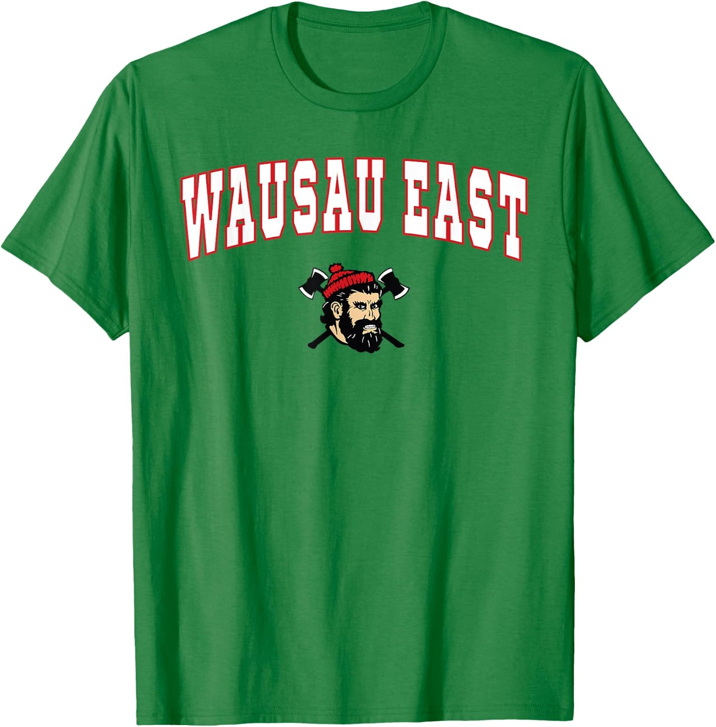 Wausau East High School Lumberjacks T-Shirt - T-Shirt | Irish Green