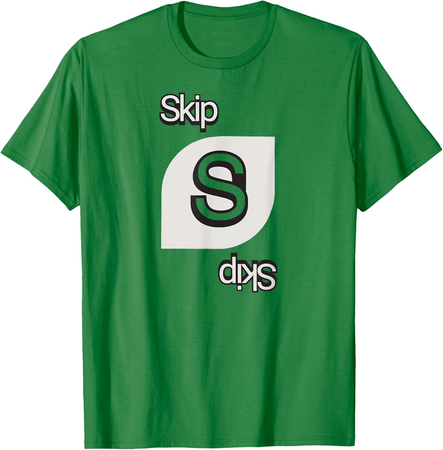 UNO - Sliver Skip Card T-Shirt - T-Shirt | Irish Green