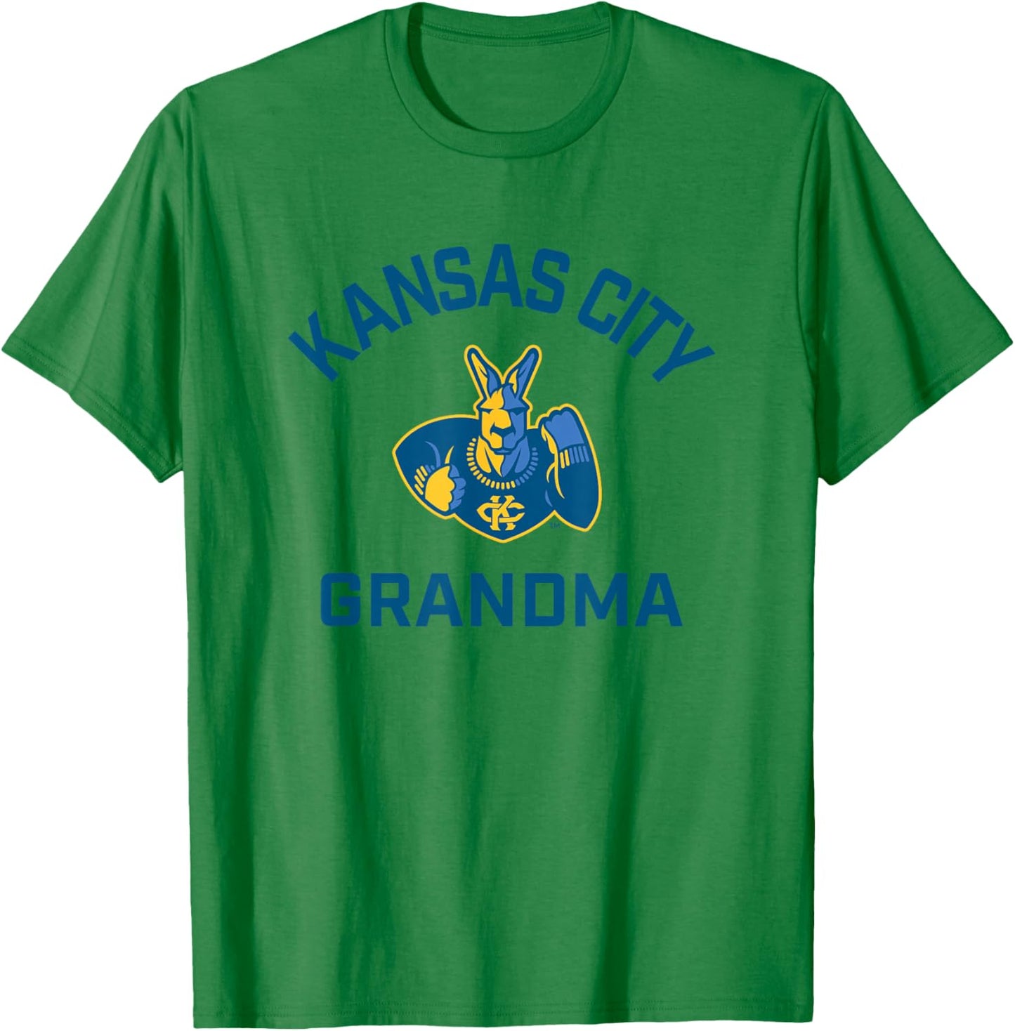 University of Missouri Kansas City UMKC Arched Grandma T-Shirt - T-Shirt | Irish Green