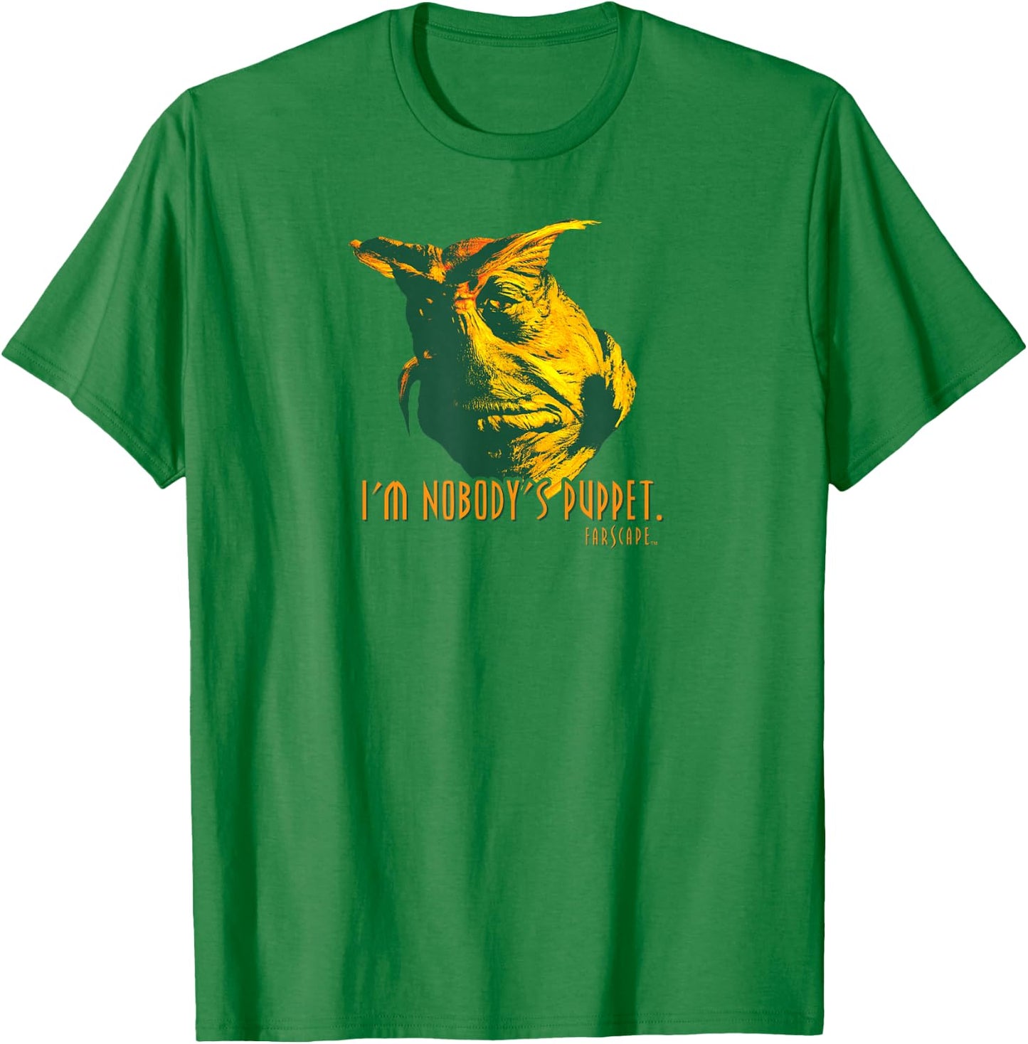 Farscape Nobodys Puppet T-Shirt - T-Shirt | Irish Green