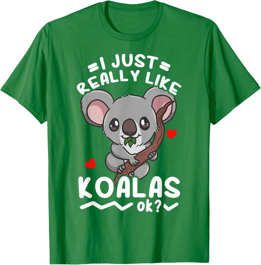 Koalas Koala Bear T-Shirt - T-Shirt | Irish Green