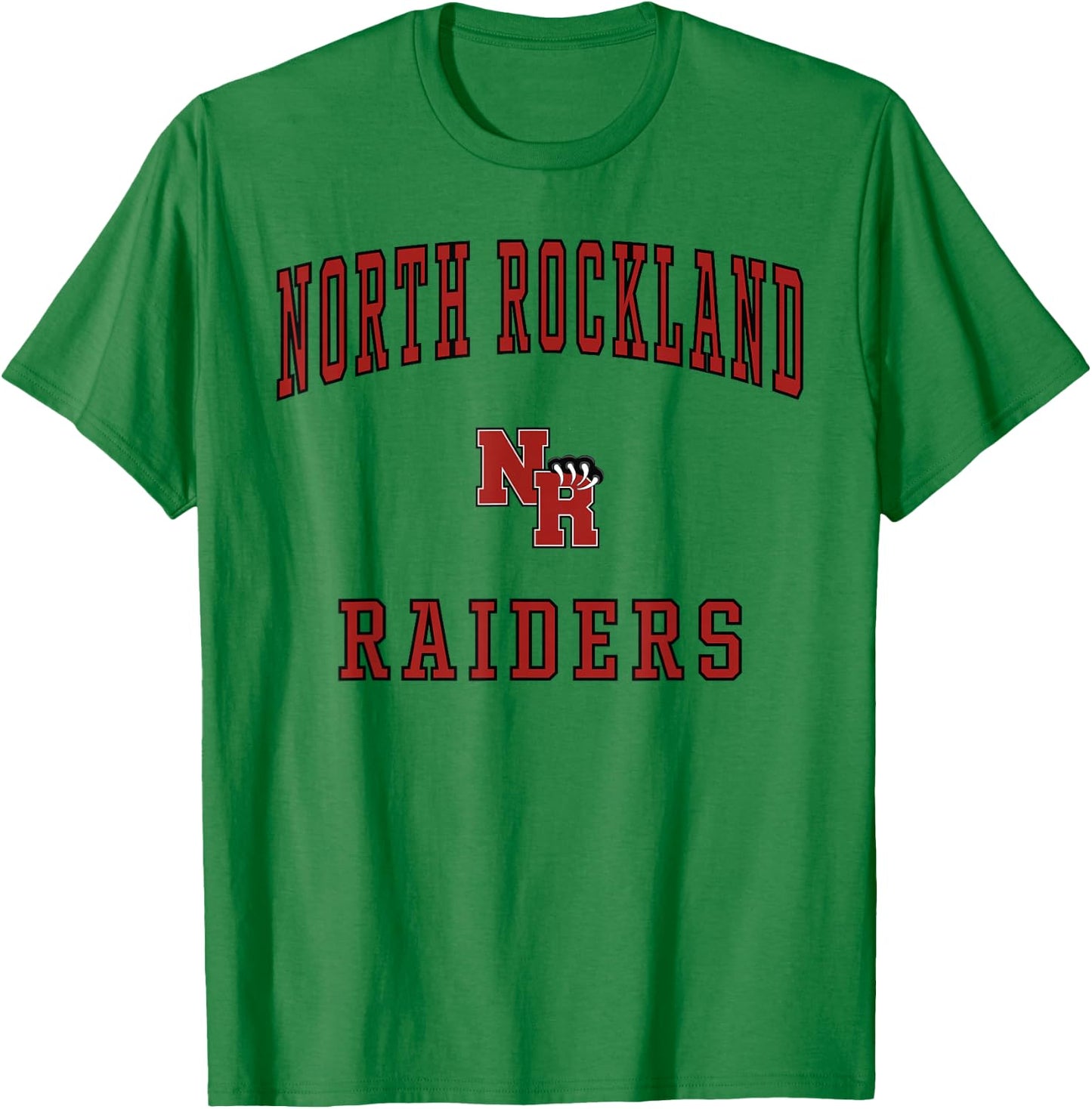 North Rockland High School Raiders T-Shirt - T-Shirt | Irish Green