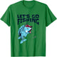 Let’s Go Fishing, I Love To Fish T-Shirt - T-Shirt | Irish Green