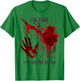 I'm Fine It's Not My Blood Splatter Blood Stained Bloody T-Shirt - T-Shirt | Irish Green