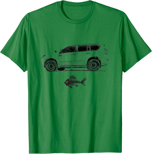 GX Fish for Beach Crawling T-Shirt - T-Shirt | Irish Green