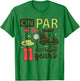 Funny 11th Birthday Golf Shirt 11 Years Old Golfer Kids Boys T-Shirt - T-Shirt | Irish Green
