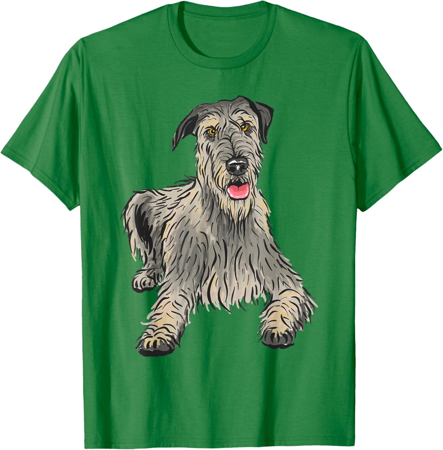 Irish Wolfhound T-Shirt - T-Shirt | Irish Green