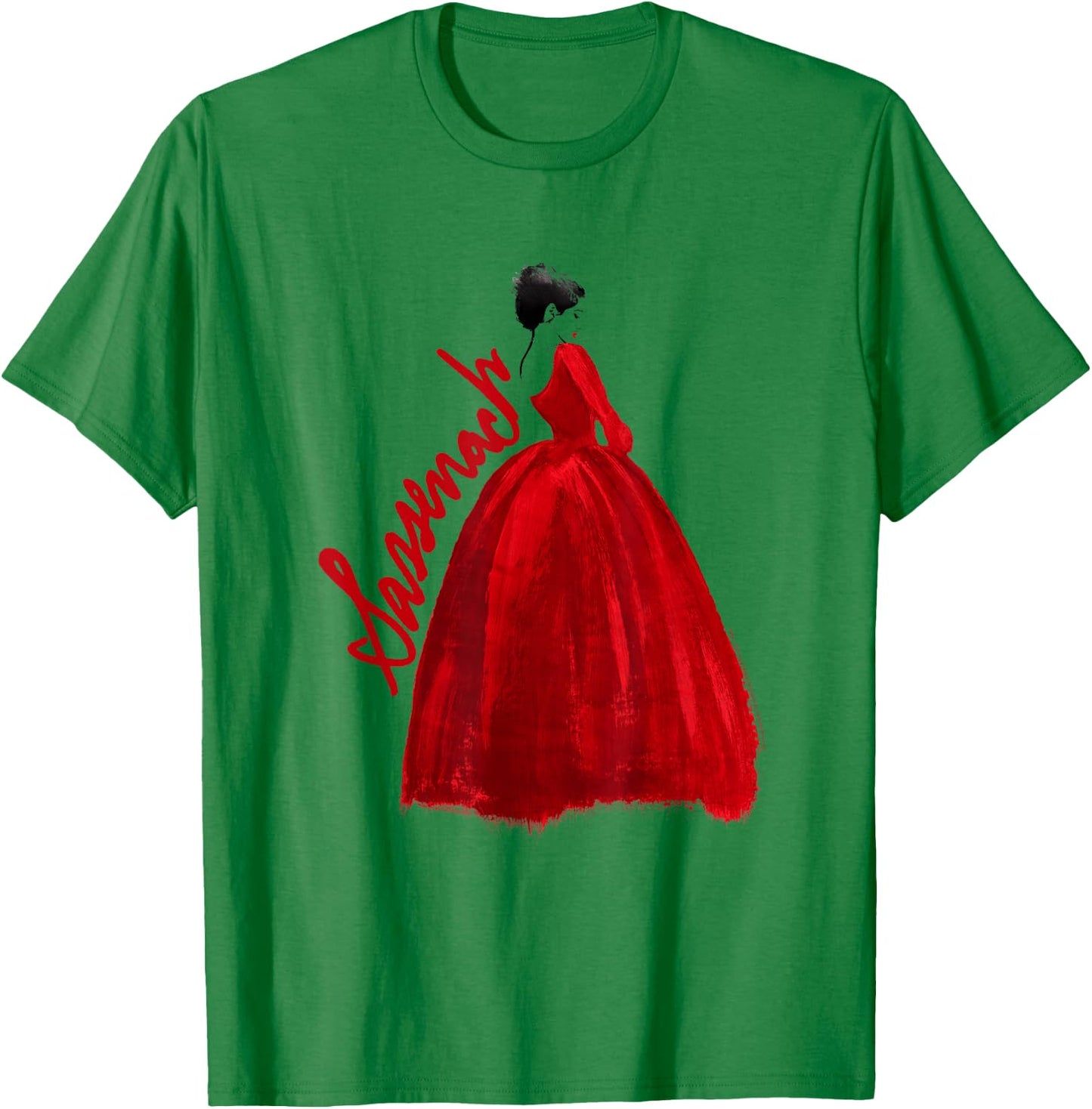 Outlander Sassenach Illustration T-Shirt - T-Shirt | Irish Green