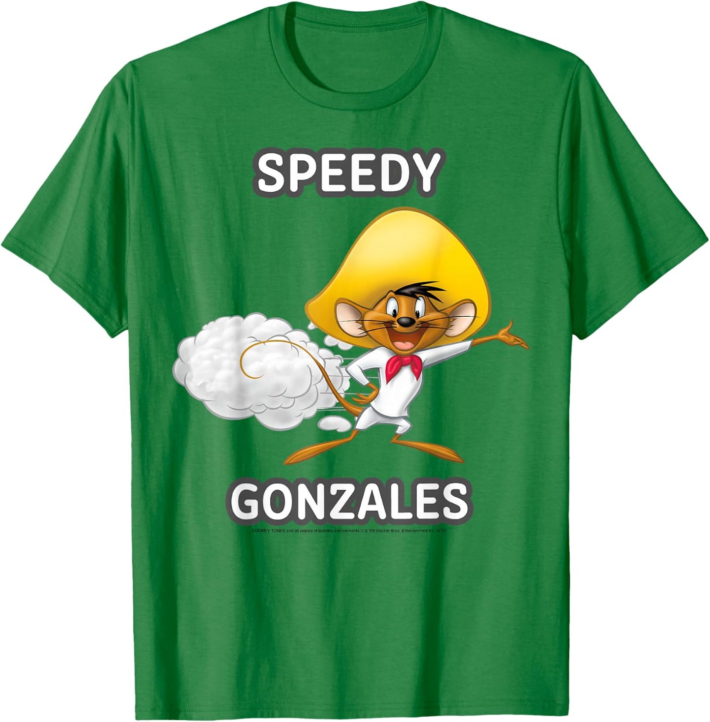 Looney Tunes Speedy Gonzales Portrait T-Shirt - T-Shirt | Irish Green