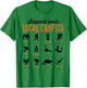 Funny Support your Local Cryptid Mothman Chupacabra Bigfoot T-Shirt - T-Shirt | Irish Green
