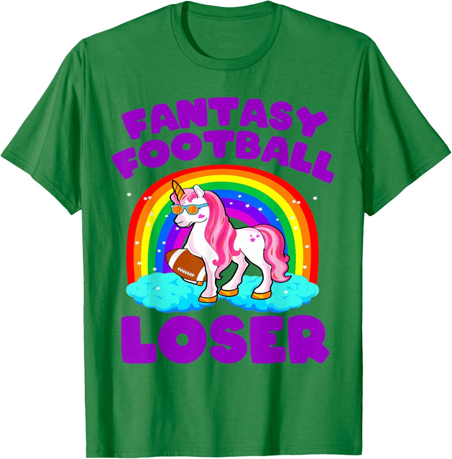 Fantasy Football Loser Shirt Funny Fantasy Football Loser T-Shirt - T-Shirt | Irish Green
