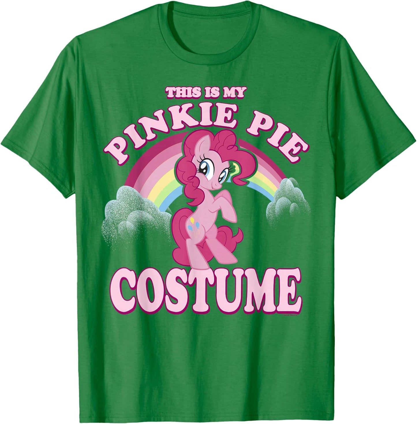 My Little Pony This Is My Pinkie Pie Halloween Costume T-Shirt - T-Shirt | Irish Green