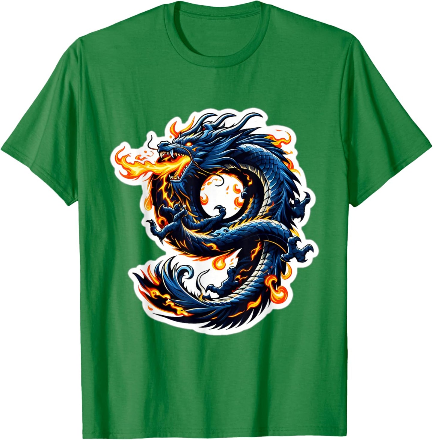 Turning 9 Years Old Dragon Birthday Party 9th Bday Boy, Girl T-Shirt - T-Shirt | Irish Green