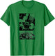 Attack on Titan Season 3 Stacked Scenes Black and White T-Shirt - T-Shirt | Irish Green