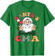 Groovy Santas Favorite CMA Christmas Nurse T-Shirt - T-Shirt | Irish Green