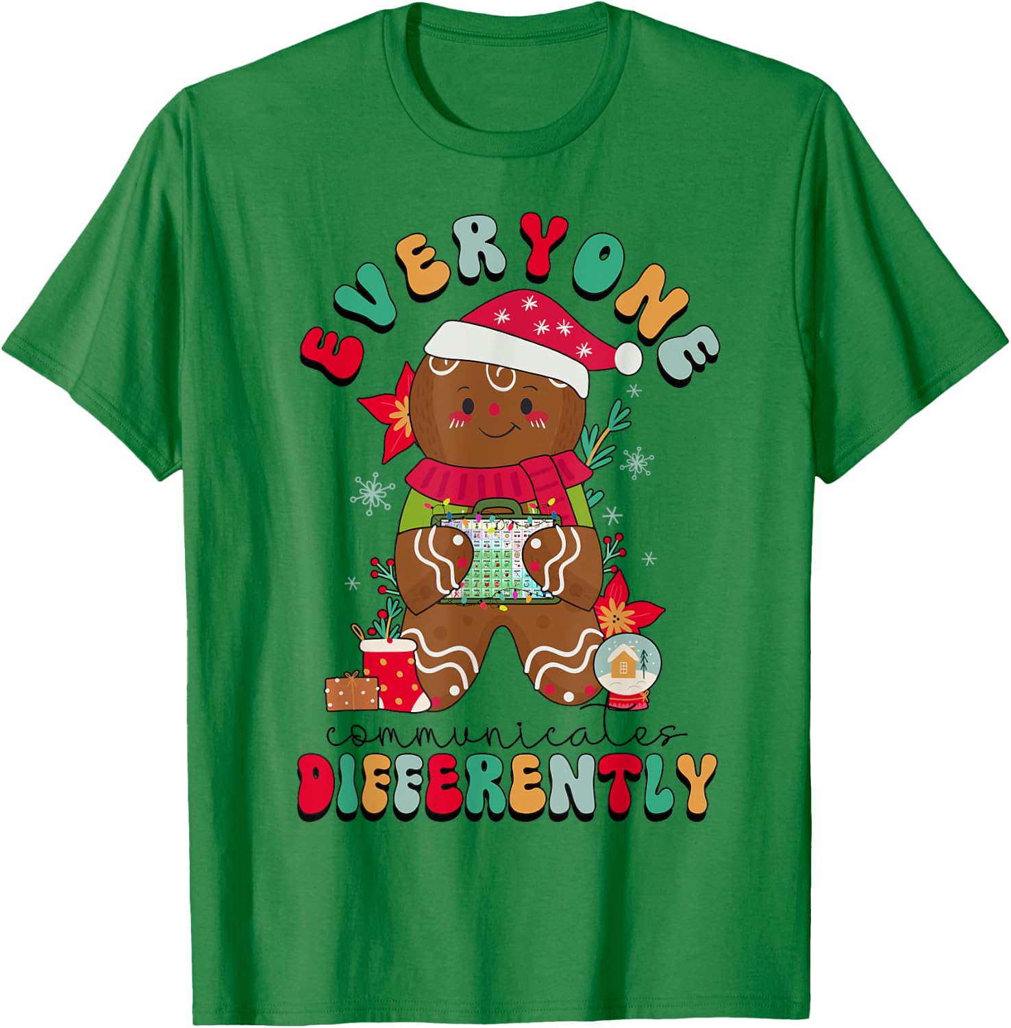 SPED Squad Special Education Teacher Autism Christmas Women T-Shirt - T-Shirt | Irish Green
